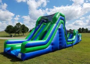 Quality PVC Commercial Giant Inflatable Obstacle Course / Adult Inflatable Slide wholesale
