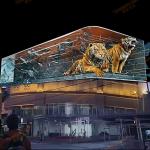 Outdoor LED Big P7.81 Naked Eye 3D Screen Waterproof Display Billboard