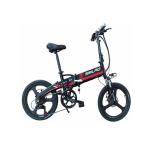 Foldable 20 Inch Electric Bike , Electric City Bike Aluminum Alloy 6061 Frame