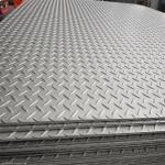 DC53D DX52D DIN Q345 1000mm Galvanized Metal Plates Chequered