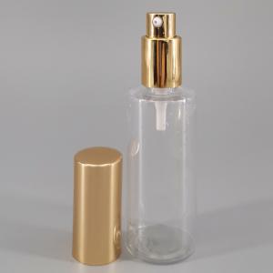 Quality 60ml 70ml Travel Spray Bottle with Golden Press Pump wholesale