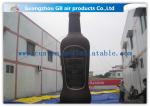 Inflatable Advertising Signs 6m , Inflatable Alcohol Bottles For Wine Promotiom