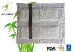 Biodegradable Bamboo Diaper Inserts , 15*36cm Lady Maternity Panty Liners