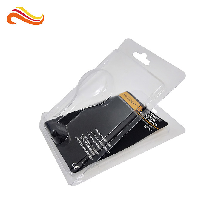 Charger Cable 0.50mm PET Plastic Clamshell Box CMYK