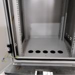 6U 12U 18U 19" Outdoor Wall Mounted Telecom Cabinet