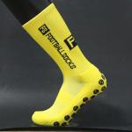 NO SHOW Anti-Slip Soccer Socks Custom Grips Crew Socks for Adult Training and