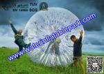 Sport Body Zorbing Bubble Ball For Playing , Inflatable Grass Zorb Ball
