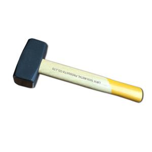 Quality stoning hammer with wooden hammer wholesale