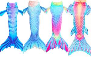 Quality Holiday Mermaid Tails For Adults Swimming Special Design Shinny Finish wholesale