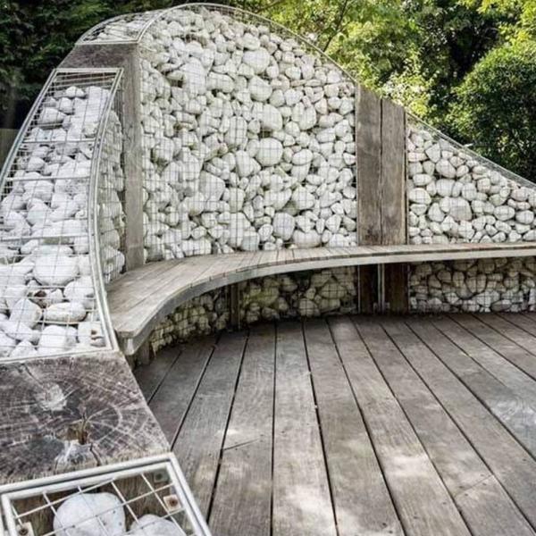 Welded Metal Gabions Basket Cage Garden Landscaping Decorative Retaining Wall