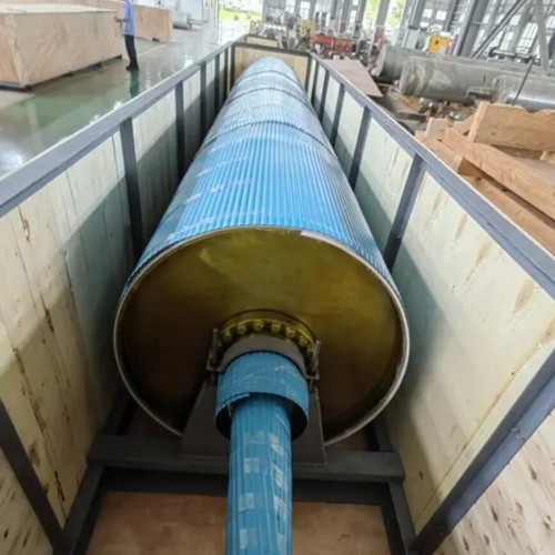 All Kinds of Paper Machine Suction Press Roll Jumbo Press Roller Rubber or PU Coating Material