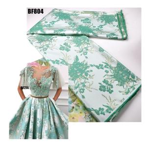 Quality Lace Brocade Jacquard Fabric for 2023 Elegant African Fashion Party Wedding Dress wholesale