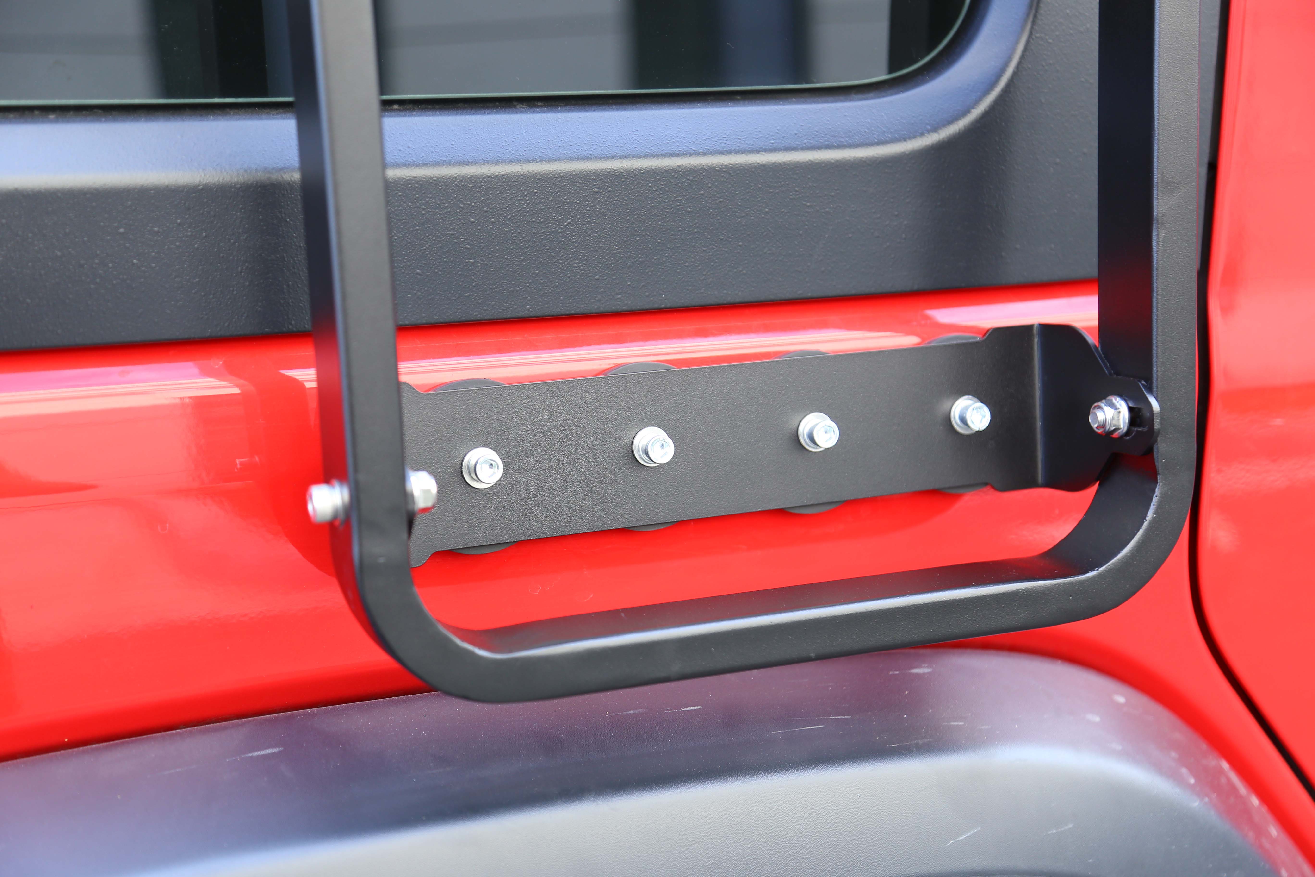 Jeep Wrangler Car Roof Ladder Rack AISI 304 Electrophoresis and UV Resistant Powder Coating