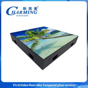 Quality Indoor Full Color Led Dj Stage Dance Floor 3.91mm IP65 Surface Waterproof wholesale