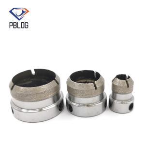 Quality Factory wholesale Sintered Glass ceramic slate drill Diamond raw material drill bit wholesale