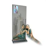 Shockproof Android Digital Signage , High Transparent Tempered Glass Magic