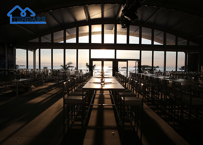 Aluminium Arcum Tents , Heavy Duty Commercial Tents For Events