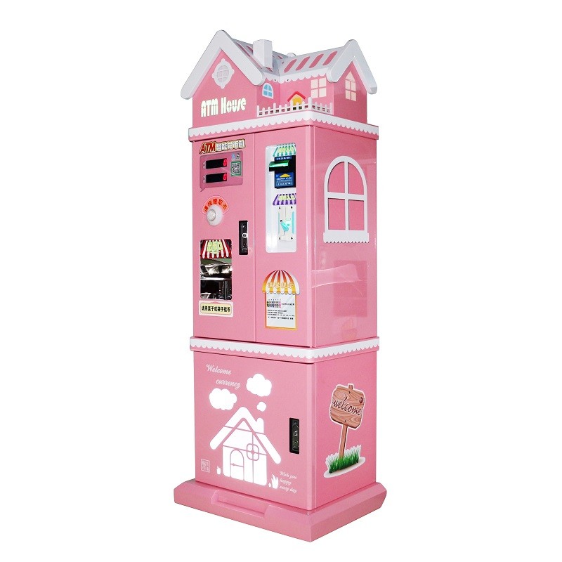 Castle House Coin Exchange Machine / Auto Transfer Penny Exchange Machines