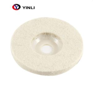 Quality 12mm Thickness Abrasive Wool Felt Wheel For Metal Non-Metal wholesale