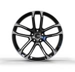 Black 19 Inch Deep Concave Wheels Diamond Cutting 5x120 BMW Wheels