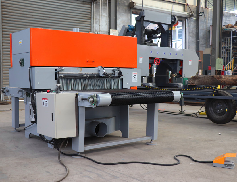 Lumber Edger Multiple Blade Board Edger Sawmill, Wood Slabs Cutting Saw