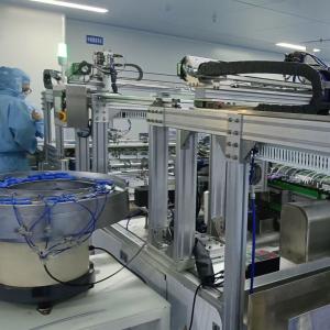 Quality AieTAC IV Cannula Assembly Machine For Suction Tube Body And Tube Head Bonding Assembly wholesale