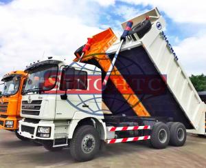 Quality 6x4 Utility Dump Truck 20 - 25 Tons Loading 3 Axle MAN F2000 F3000 Cabin wholesale