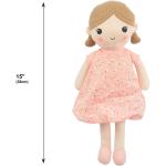 ASTM Wearing Skirt Cartoon Girls Plush Doll 38cm