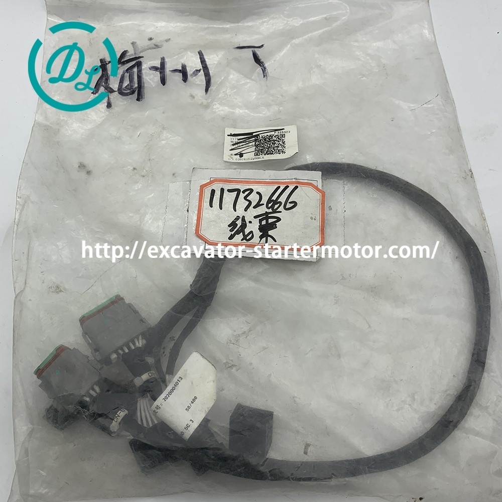 11732666 Wiring Harness 325323 SY60.5C.3 Sany Excavator Spare Parts SY75C