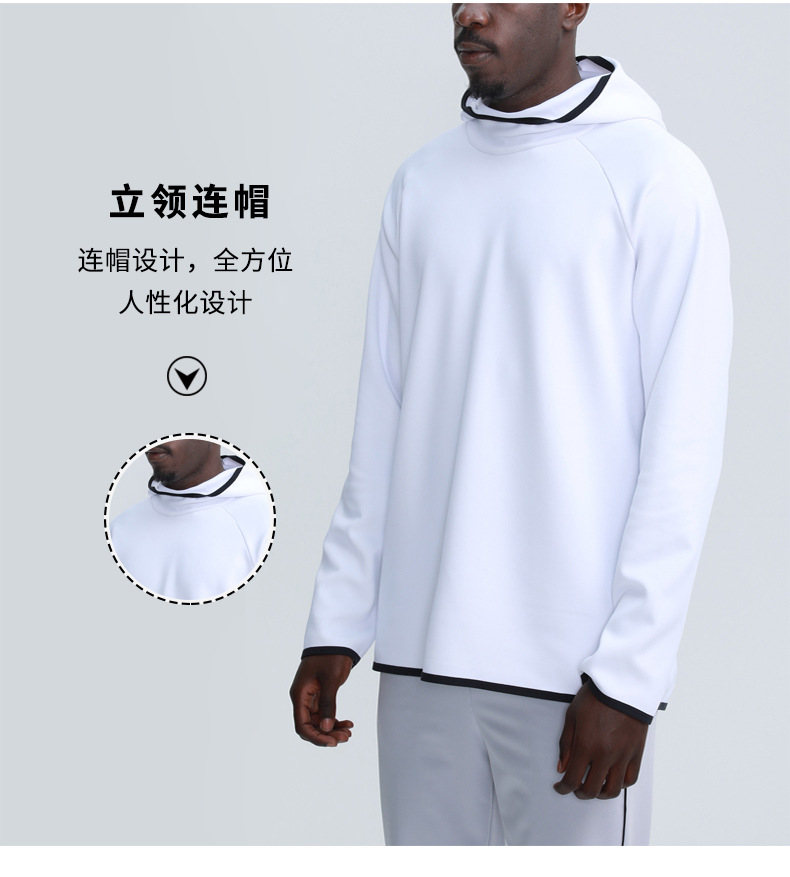 Wholesale And Custom Private Label Training Jogging Wear Gym Apparel Men Solid Pullover Hoodie