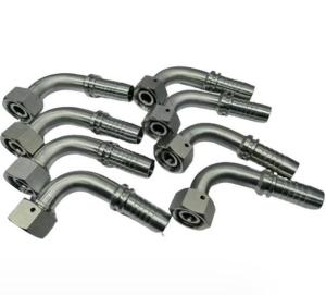Quality Stainless Steel Interlock Pipe Fitting 87641 for Hydraulic Hose SAE Flange 9000 Psi wholesale
