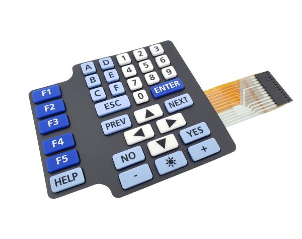 Waterproof Dustproof Silicone Rubber Keypad For Construction Marine And