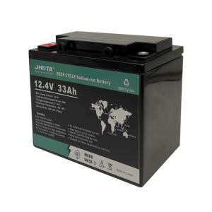 Quality IP55 12.4V 33Ah Sodium Ion Battery Pack Plastic Casing Lead Acid Replacement wholesale