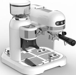 Quality 1500W White electric espresso machine coffee maker 318.5 mm wholesale