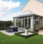 RAL Anodizing 450pa 2mm Prefabricated Glass House