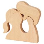 Eco-friendly Wooden 3D Building Blocks Creative Art Gift Home Ornament
