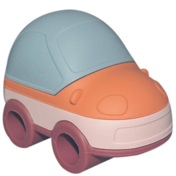 MHC Montessori Educational Infant Taxi Silicone Stacking Blocks Silicone