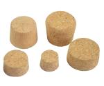 Food Grade Natural Tapered Cork Lid Stoppers Agglomerated