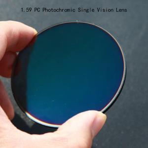 Quality 1.59 AR Coating Polycarbonate Photochromic And Blue Cut Lens Single Vision Lens wholesale