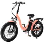 20"*4.0 Fat Tire Foldable Ebike 36V 250W 500W Electric City Bike For Adults
