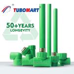 Corrosion Resistant Plastic PPR Water Pipe Fittings For Plumbing Systems