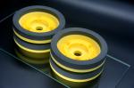 Yellow Resin Grinding Wheel Diamond Glass Edging For Bevelling Machine
