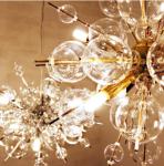 Nordic Led Home Decoration Chandelier Modern Sea Urchin Dandelion Glass Ball