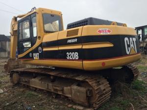 Quality Used Caterpillar crawler excavator USA made CAT 320B 20 tonnage with 3066T engine wholesale