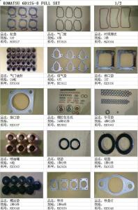 Quality Engine Overhaul Cylinder Head Gasket Kit Full D1105 6D125 wholesale