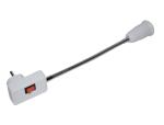 LED Bulbs Desk Lamp Gooseneck Portable Flexible Steel Tubing 40g