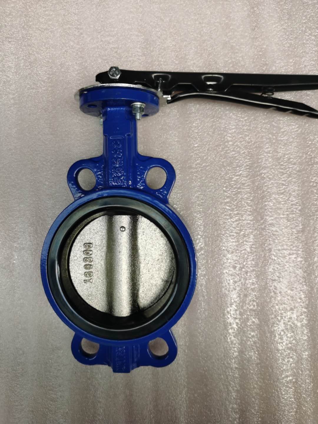 china factory wholesale wafer butterfly valve with handle operated