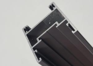 Quality 6005 Aluminum Extruded Profile Wood Grain Imitating Finish Acid Resistant wholesale