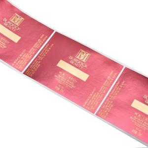 Quality Healthy Drinking Water Bottle Full Color Hot Stamping Print Sticker Labels wholesale
