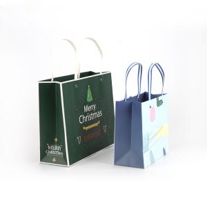 Quality Popular Paper Gift Packaging Bags Biodegradable Customized Weight For Christmas wholesale
